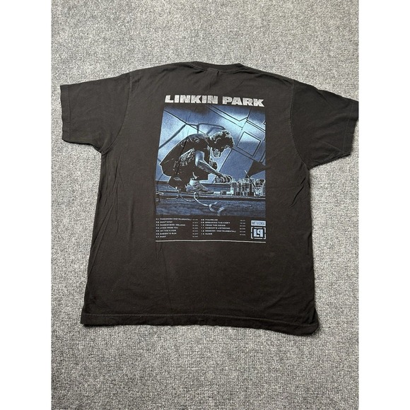 Linkin Park Other - Mens‎ Band T-Shirt Linkin Park Meteora 20th Anniversary Black, Size XL